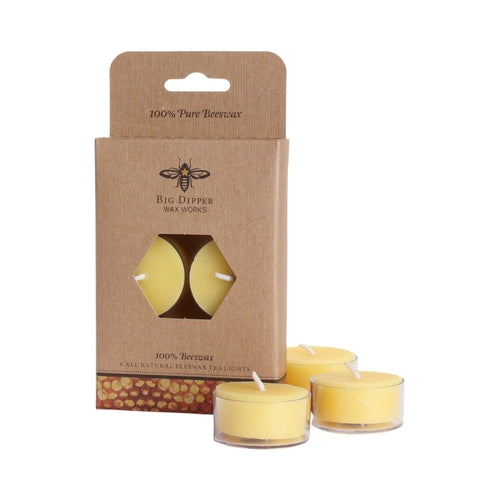 Big Dipper Wax Works Pure Beeswax Tea Lights