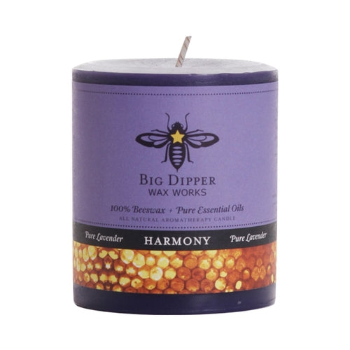 Big Dipper Wax Works Beeswax Aromatherapy Pillars