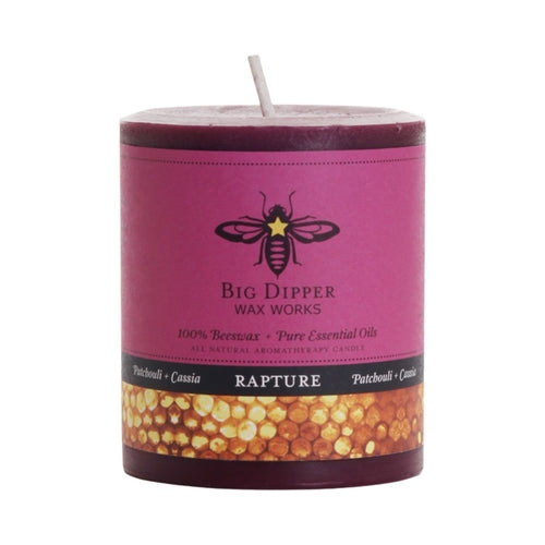 Big Dipper Wax Works Beeswax Aromatherapy Pillars