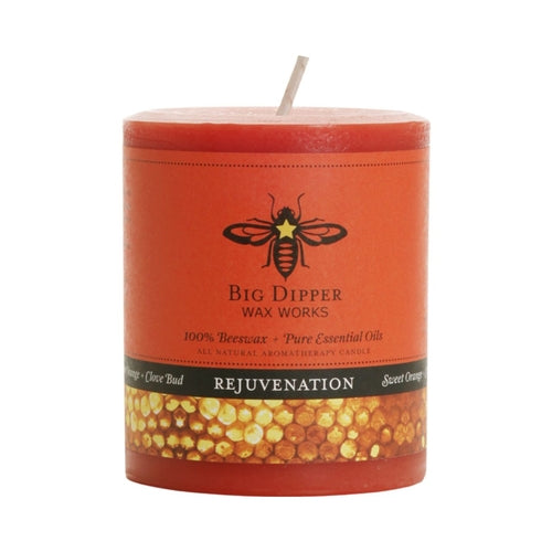 Big Dipper Wax Works Beeswax Aromatherapy Pillars