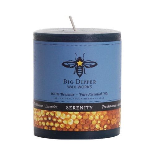 Big Dipper Wax Works Beeswax Aromatherapy Pillars