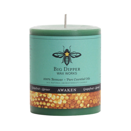 Big Dipper Wax Works Beeswax Aromatherapy Pillars