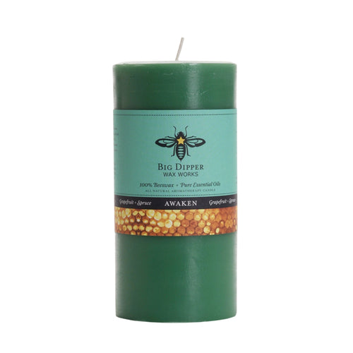 Big Dipper Wax Works Beeswax Aromatherapy Pillars