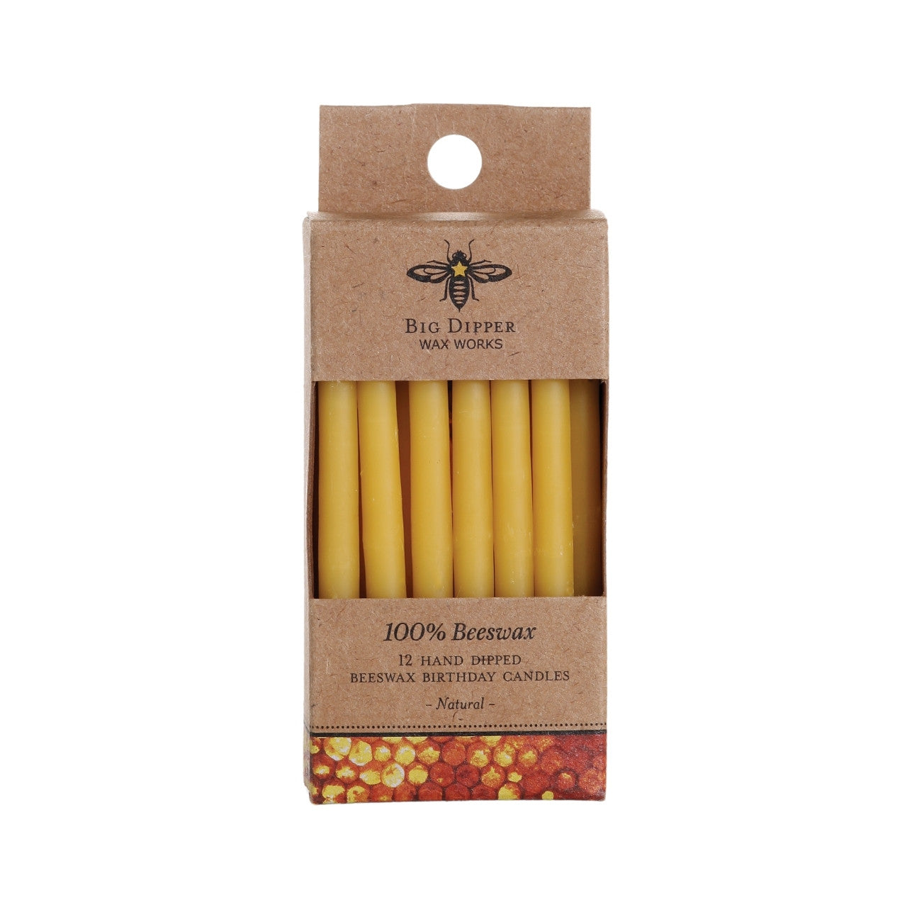 Big Dipper Wax Works Beeswax Birthday Candles